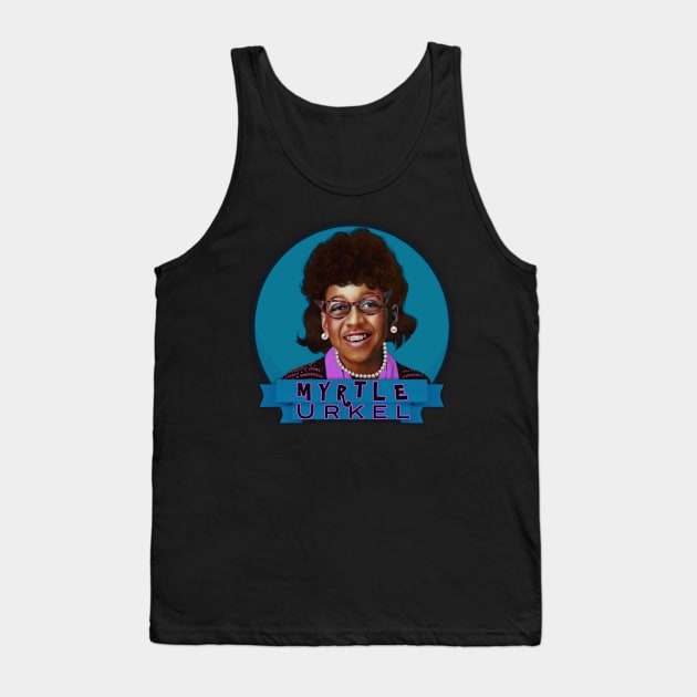 Myrtle Urkel Tank Top by Indecent Designs